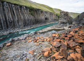 Stuðlagil Canyon Main Access