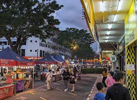 Api Api Night Food Market Gaya Street