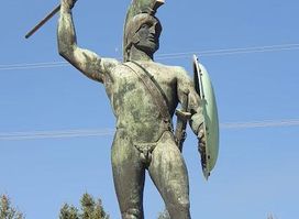 Memorial to Leonidas and 300 Spartans
