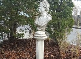 Skulptur-König Ludwig von Bayern