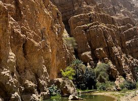 Wadi Shab Riverbed