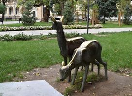 The Fawns Statue