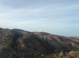 High atlas mountains view