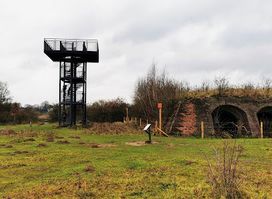 Duursche Waarden met restanten voormalige steenfabriek