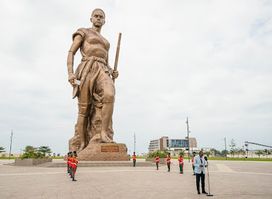 Amazon Statue