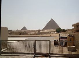 Panoramic View of the Pyramids