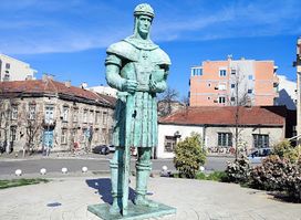 Statue of Despot Stefan Lazarević