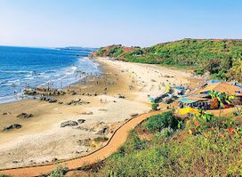Vagator Beach View