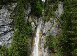 Wäldletobelschlucht - Oberer Wasserfall