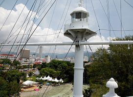 Fort Cornwallis Lighthouse (Rumah Api Fort Cornwallis/ஃபோர்ட் கார்ன்வாலிஸ் கலங்கரை விளக்கம்)
