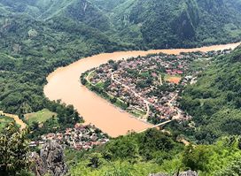 Nong Khiaw Viewpoint Trail Entrance & Ticket Office