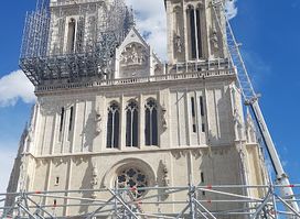 Stopped Cathedral Clock