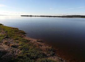 Lago Salto Grande. Salto, Uruguay
