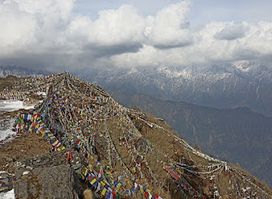 Ama Yangri Peak base camp