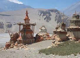 Tangbe Village, Upper Mustang