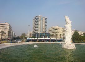 Dolphins Statue