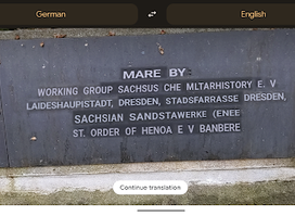 Memorial for fallen Rider Guards of World War I