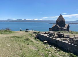 Sevan Lake And Monestry..