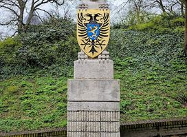 standbeeld Wapenschild van Nijmegen