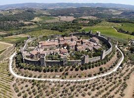 Mura di Monteriggioni - Lato Porta Fiorentina