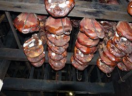 Sevaljevic Prsut/Smoked ham and Chesse , you must visit this place for best local product .