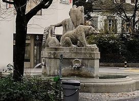 «Berggeist»-Brunnen