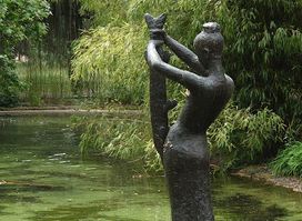 Statue in Fountain