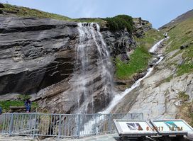 Energiedusche Wasserfall