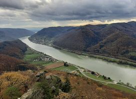 Start Wanderweg Burgruine Aggstein