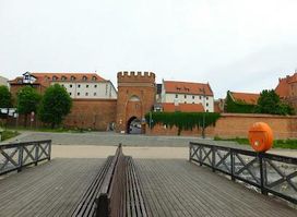 The old bridge on the Wisla