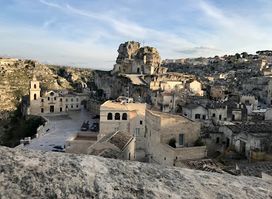 Piazza San Pietro Caveoso,Matera,Italie