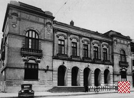 Ruinas de la Fachada del Teatro Universidad de Concepción