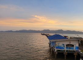 The farthest point of the eastern land