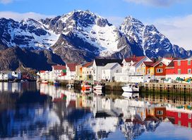 Henningsvær Port Viewpoint