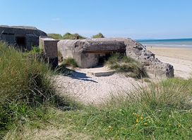 Utah Beach D-Day Landing Memorial and Monument of the Landing of the French 2nd Armored Division