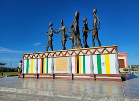 Indian Arrival Monument