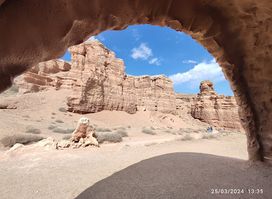 Charyn Canyon view point