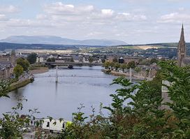 Start/Finish of Great Glen way, Inverness