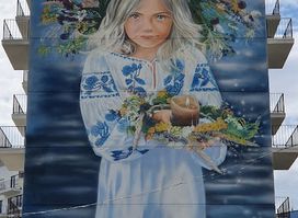 Mural "Ukrayinochka"