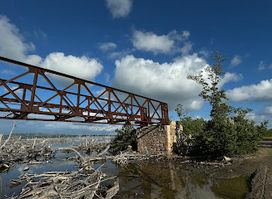 Historic bridge Ruins
