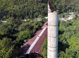 Ruinas de la Central Los Caños
