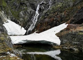 Skaland waterfall