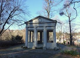 Attikafiguren vom Wiener Ringtheater