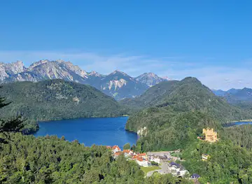 Panoramic view Schwangau