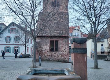 germany/heidelberg/neuenheim/landmark/fountain-with-frog
