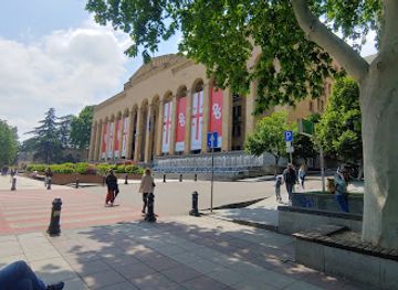 georgia/tbilisi/landmark/ilia-chavchavadze-and-akaki-tsereteli-statue