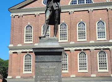 kansas/lawrence/landmark/samuel-adams-statue