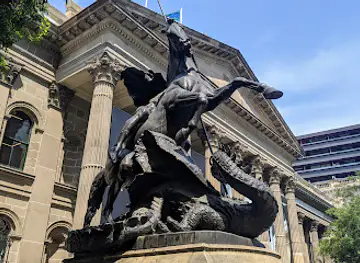 St George and the Dragon Statue