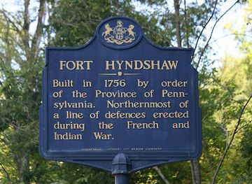 pennsylvania/susquehanna-valley/landmark/fort-hyndshaw-historical-marker