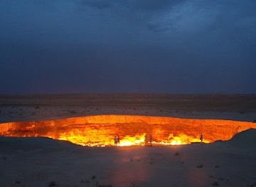 Darvaza Gas Crater - "Door to Hell"